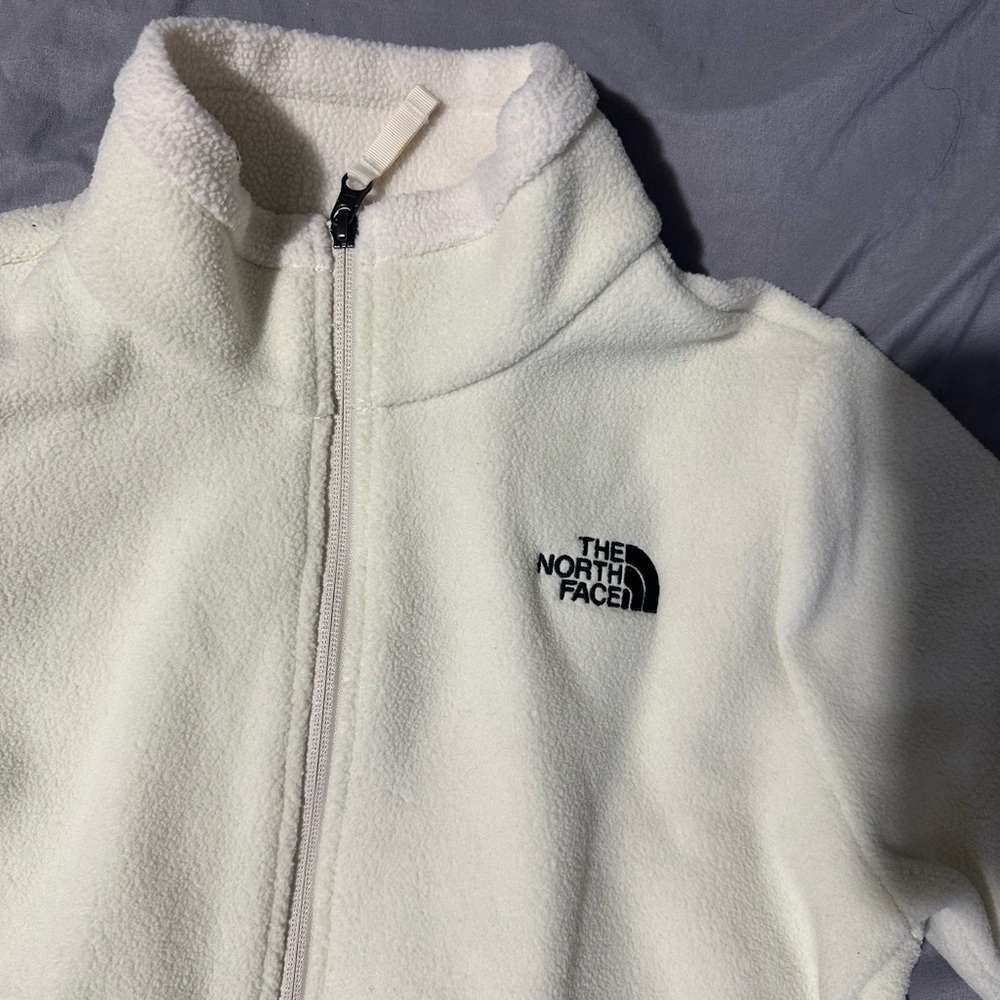 The North Face Cream Fleece Jacket